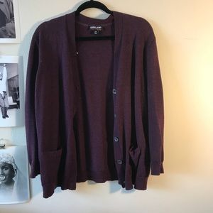 Maroon Cardigan